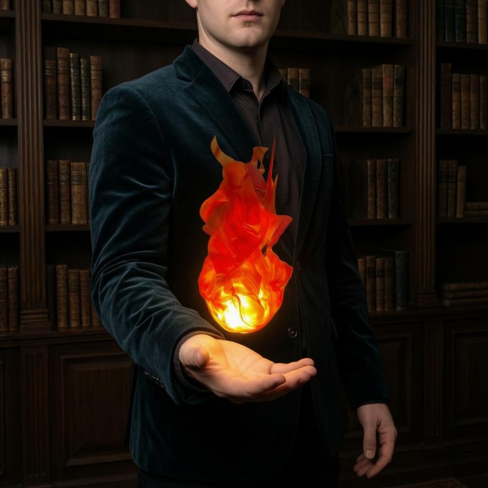 Cosplay Fireball Prop - อุปกรณ์ประกอบฉากคอสเพลย์ไฟลูกบอล อุปกรณ์สร้างบรรยากาศคอสเพลย์ ไฟลูกบอลลอยได้ ไฟ LED เรืองแสง