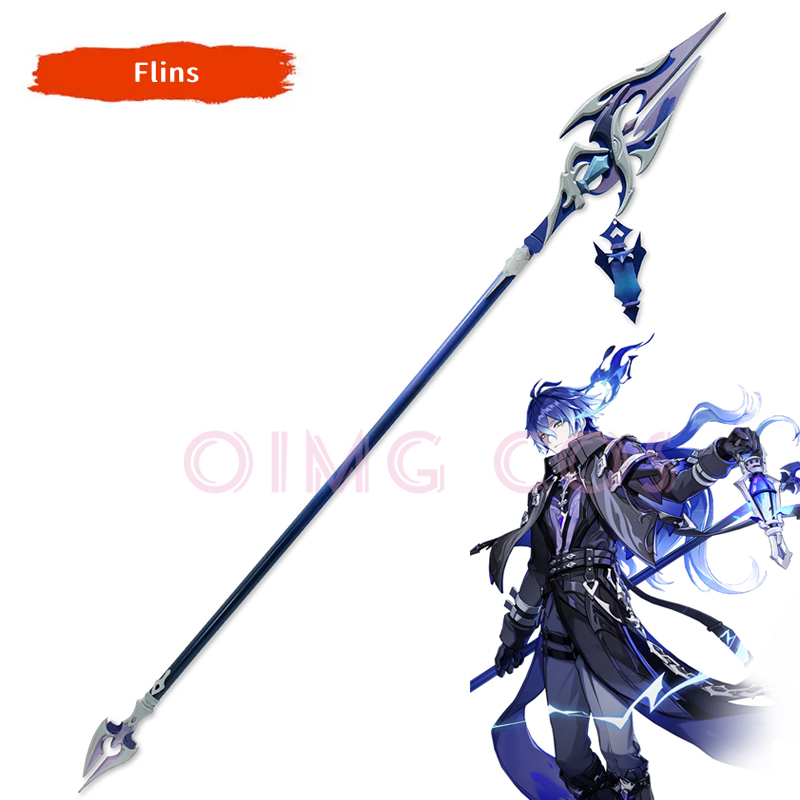 Cosplay Prop Knife - อุปกรณ์ประกอบฉากคอสเพลย์ฟลินส์จากเกม Genshin Impact มีดและดาบสำหรับฮาโลวีน