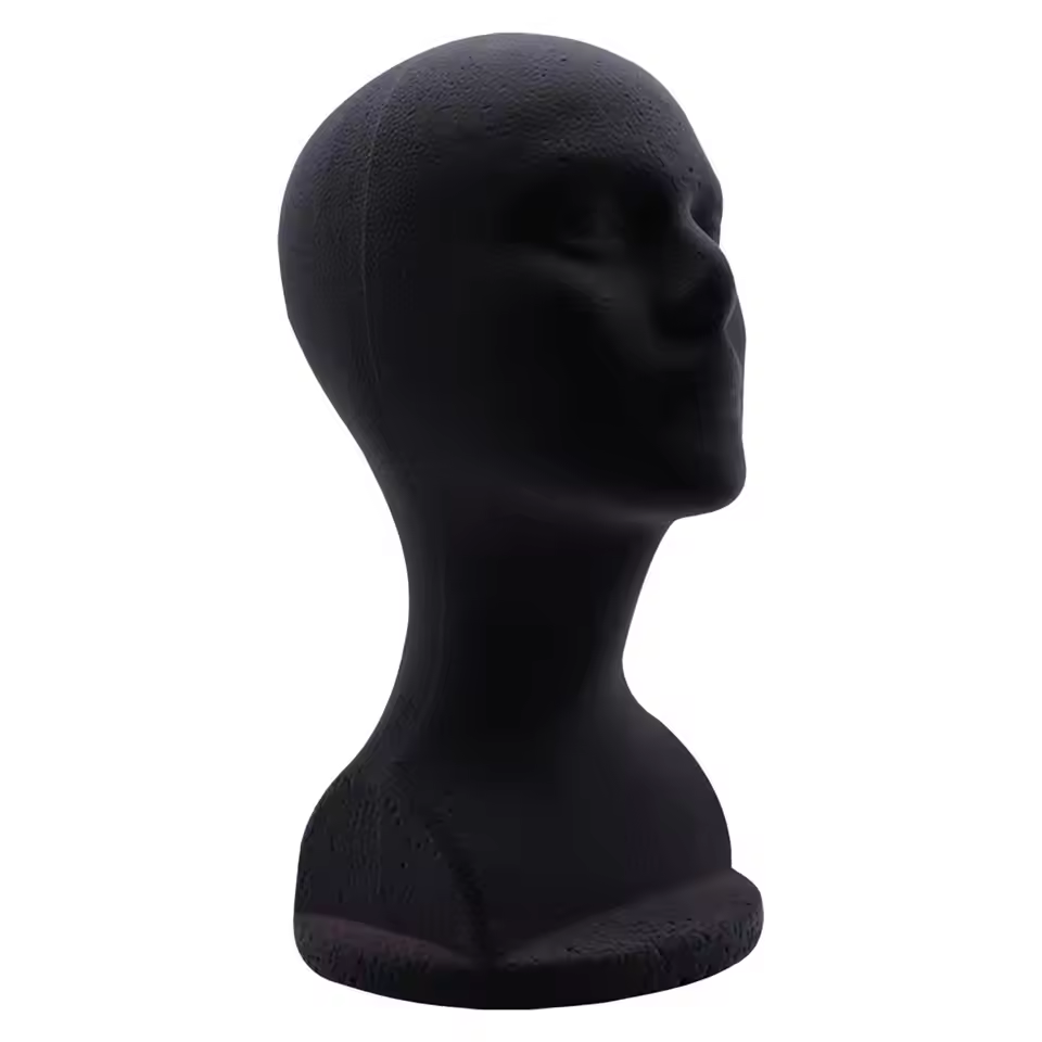Cosplay Prop Foam - หัวหุ่นโฟมชาย/หญิง สำหรับจัดแต่งทรงผม โชว์แว่นตา หมวก ทำวิกผม จัดแสดงเครื่องสำอางและความงาม