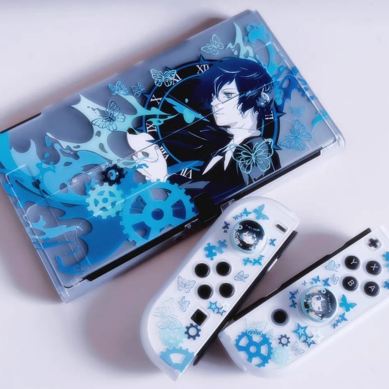 Free Cosplay Prop Patterns - เคสใสกึ่งโปร่งแสง Persona 3 Makoto Yuki ลายป้องกันแบบแข็ง
