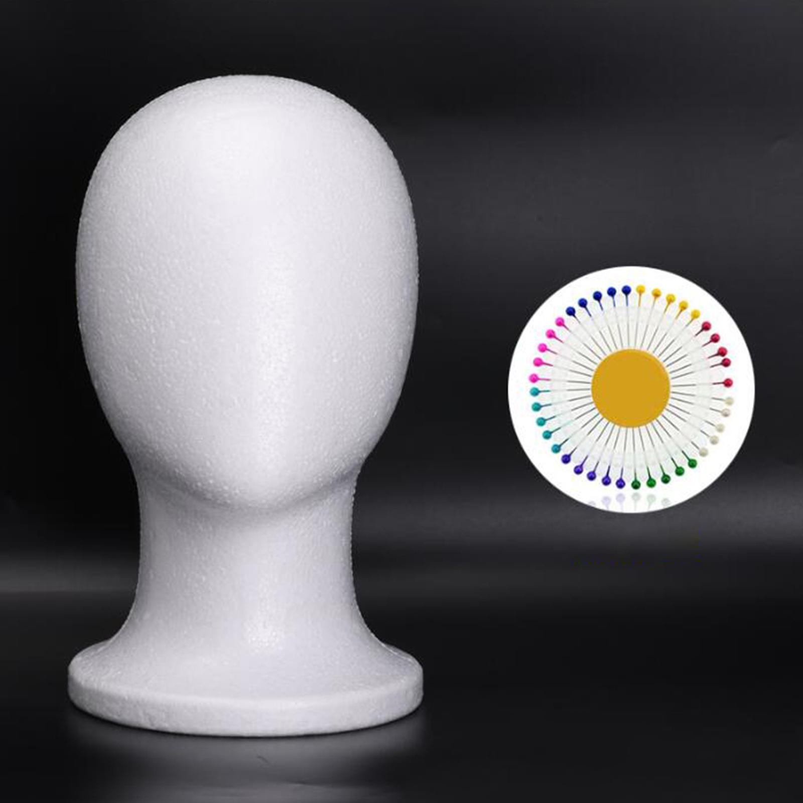 Cosplay Prop Foam - โฟมวิกผมหัวหญิง Styrofoam Mannequin HEAD Stable วิกผมขาตั้งผู้ถือ