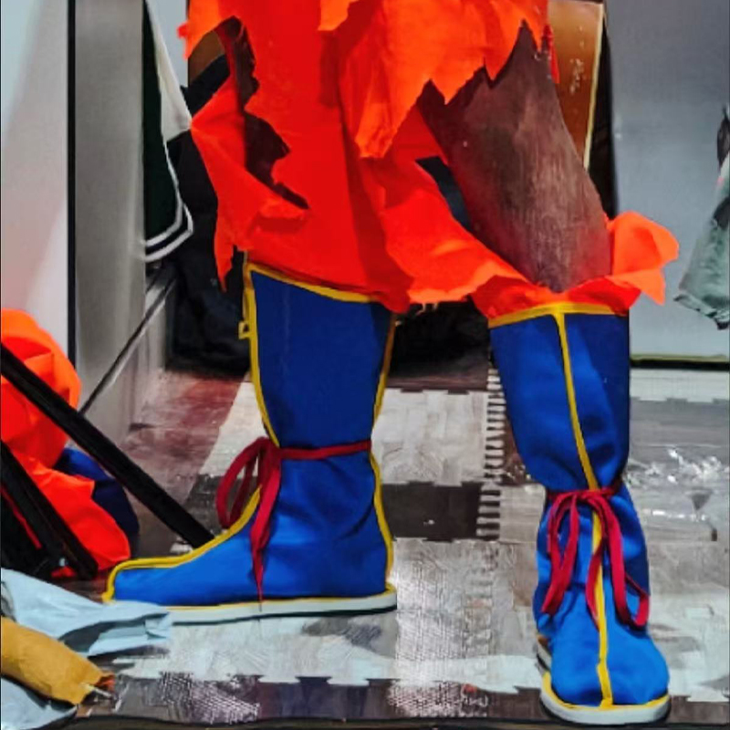 Cosplay Fireball Prop - อะนิเมะดราก้อนบอล โกคูคอสเพลย์รองเท้าผ้านุ่มรองเท้าเครื่องแต่งกายปาร์ตี้ฮาโลวีนอุปกรณ์ประกอบฉากแฟนอะนิเมะสะสมรองเท้า