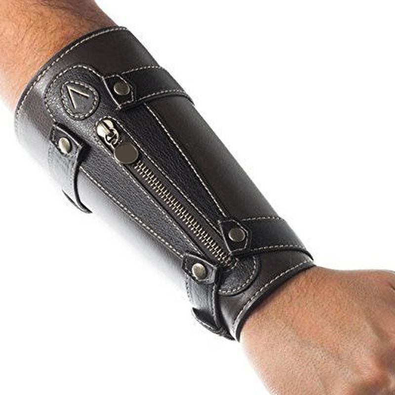 Cosplay Prop Knife - ปลอกแขนเกราะมีดดาบซ่อนใบมีดยุคกลางสำหรับคอสเพลย์เอดเวิร์ด