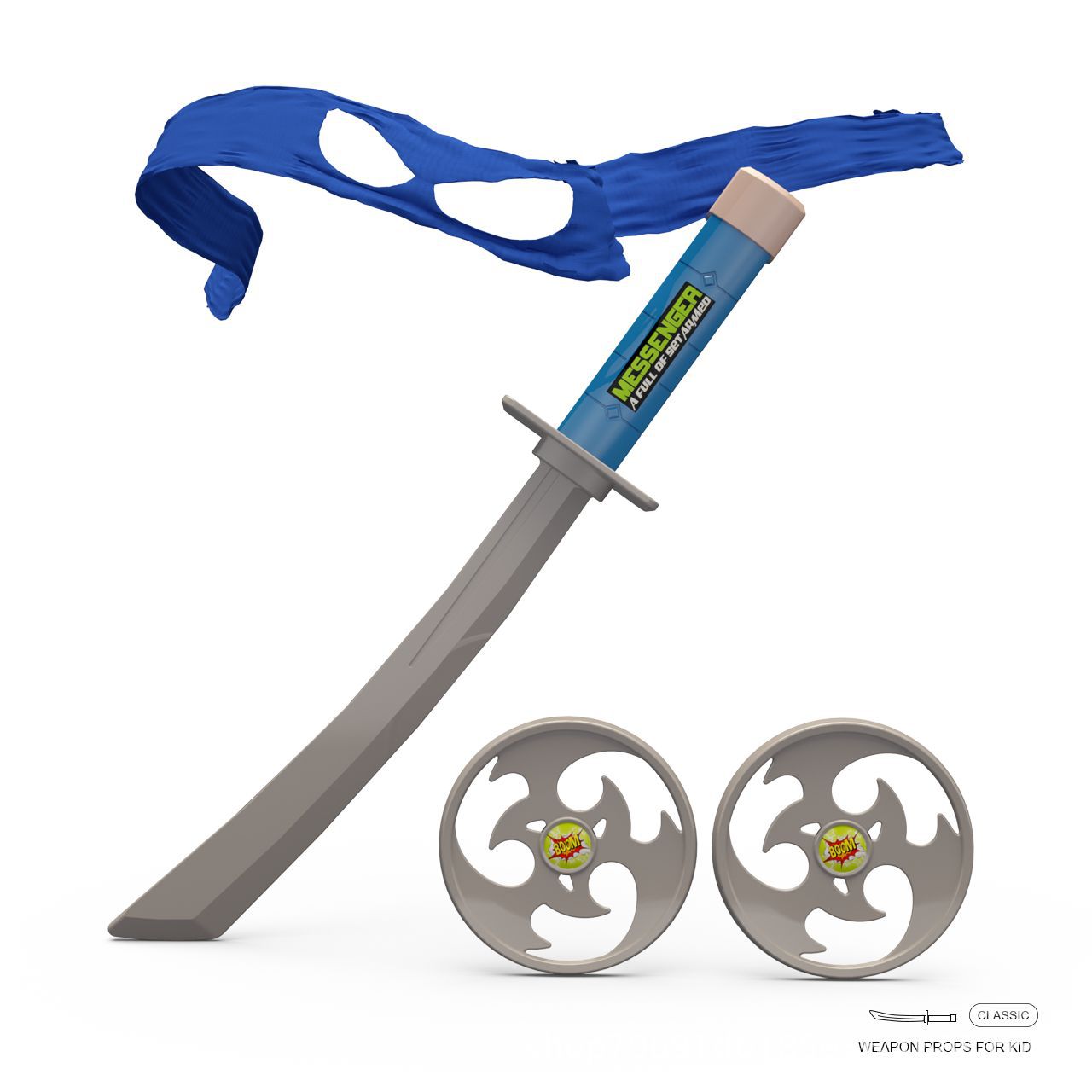 หน้ากากเต่านินจาสำหรับวัยรุ่น  - Cosplay Prop Knife บทวิจารณ์และราคา