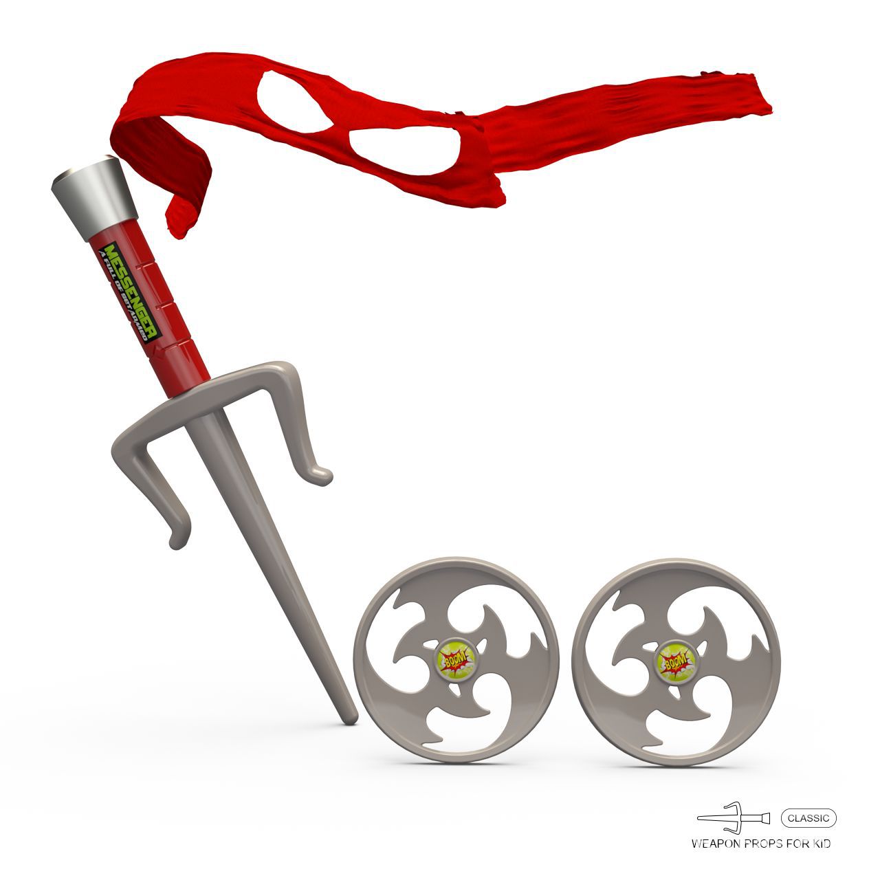 หน้ากากเต่านินจาสำหรับวัยรุ่น  - Cosplay Prop Knife บทวิจารณ์และราคา