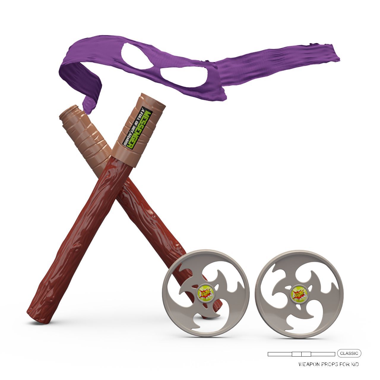 หน้ากากเต่านินจาสำหรับวัยรุ่น  - Cosplay Prop Knife บทวิจารณ์และราคา