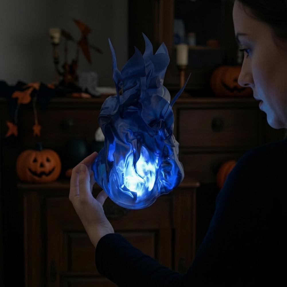 อุปกรณ์ประกอบฉากเปลวไฟจำลองแบบ - Cosplay Fireball Prop บทวิจารณ์และราคา