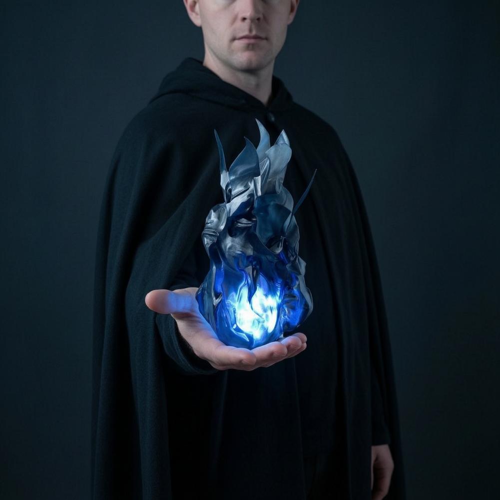 อุปกรณ์ประกอบฉากเปลวไฟจำลองแบบ - Cosplay Fireball Prop บทวิจารณ์และราคา