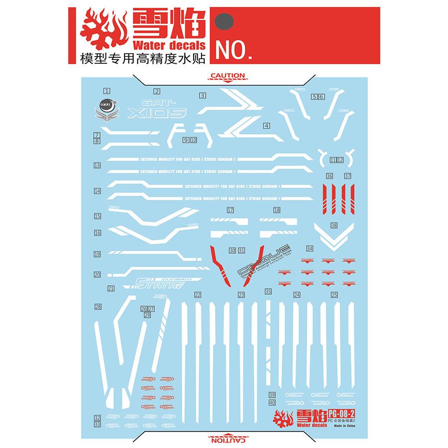 สติ๊กเกอร์กันน้ำเรืองแสง Snowf - Bandai Gundam Hg บทวิจารณ์และราคา