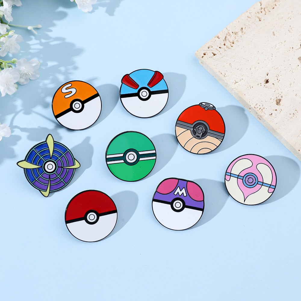 เข็มกลัดโลหะเคลือบลายการ์ตูนอน - Pokeball Cosplay Prop บทวิจารณ์และราคา