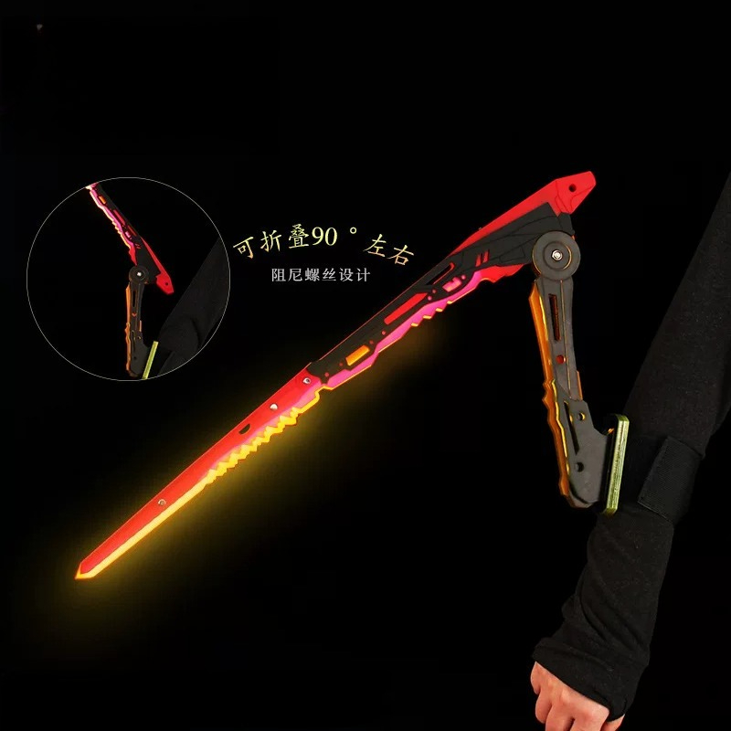 ดาบคาตานะไซเบอร์พังค์อนิเมะ ดา - Cosplay Prop Knife บทวิจารณ์และราคา