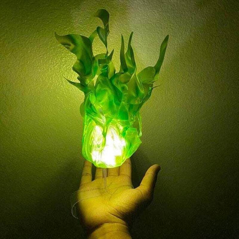 ไฟ LED ลูกไฟลอยได้ ของตกแต่งเป - Cosplay Fireball Prop บทวิจารณ์และราคา
