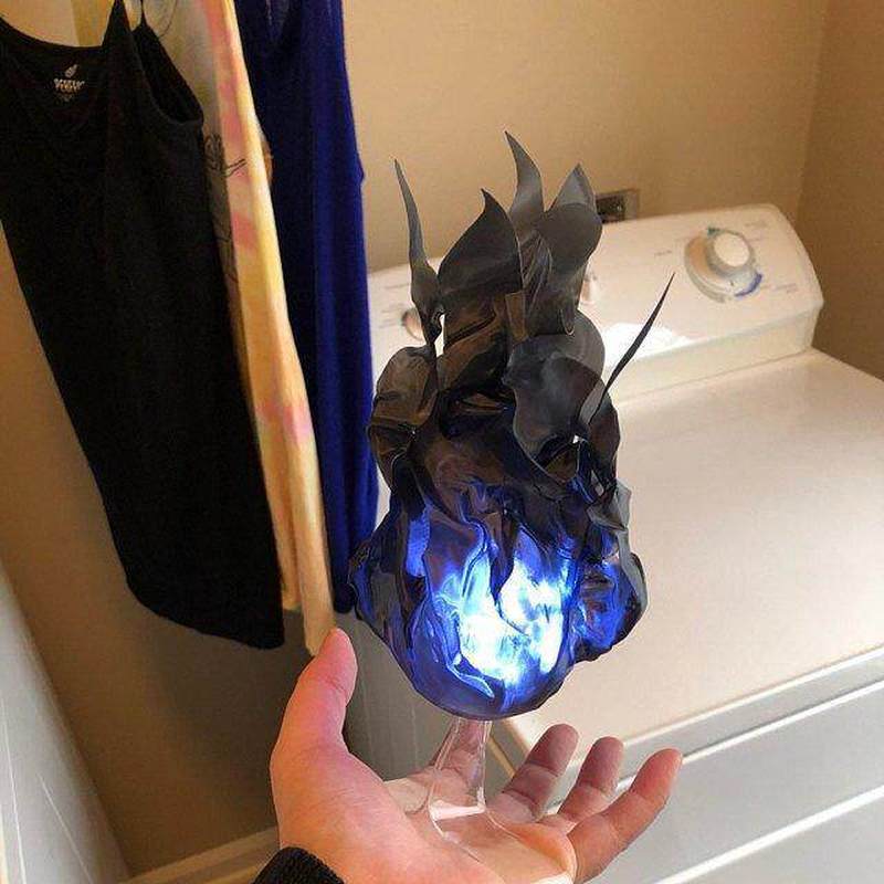 ไฟ LED ลูกไฟลอยได้ ของตกแต่งเป - Cosplay Fireball Prop บทวิจารณ์และราคา