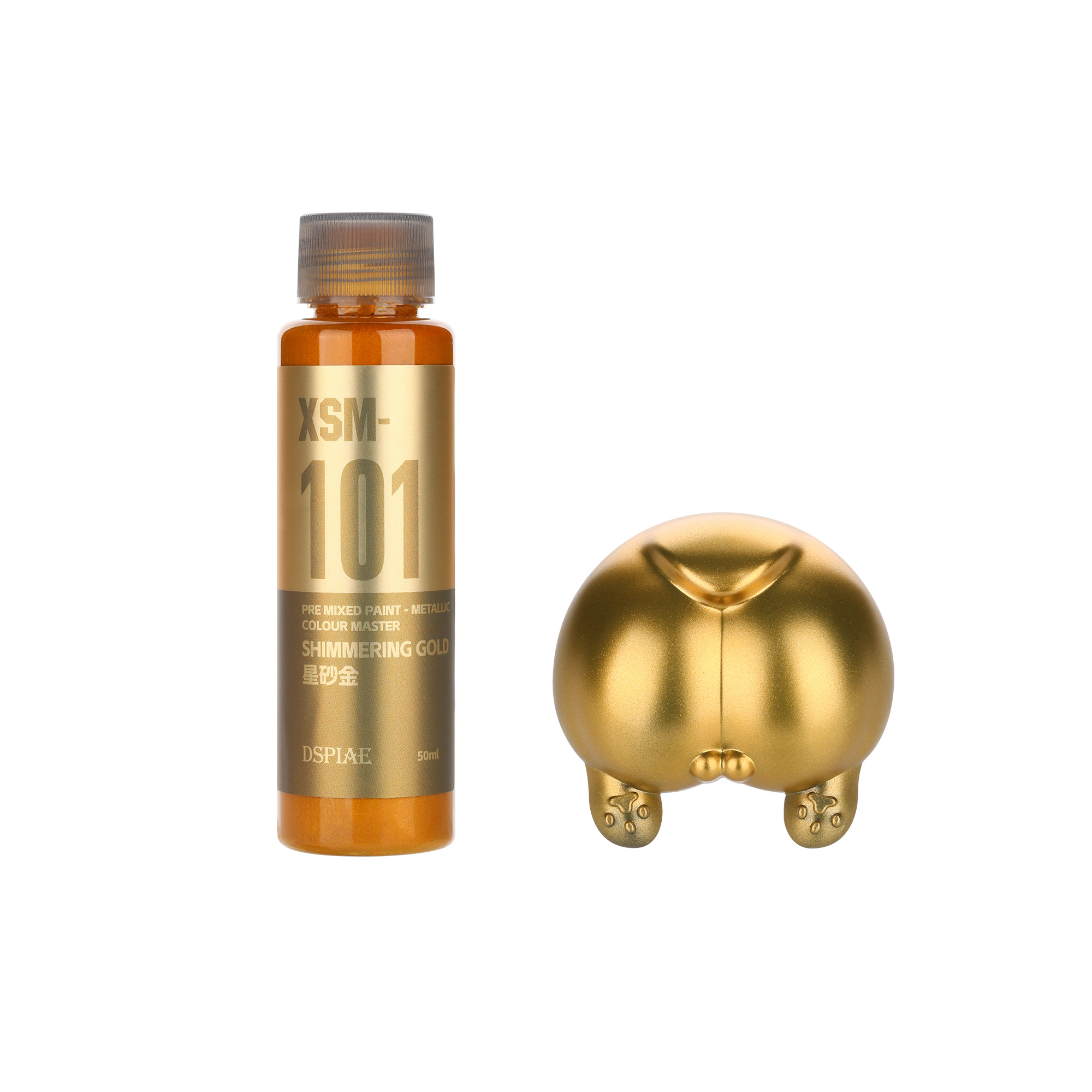 ใหม่ DSPIAE XSM สีเมทัลลิกสูตร - Metallic Spray Paint บทวิจารณ์และราคา
