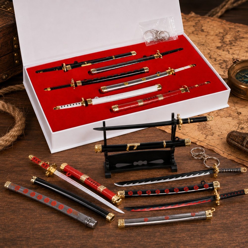 อะนิเมะวันพีซ โซโร่ ดาบพวงกุญแ - Cosplay Prop Dagger บทวิจารณ์และราคา