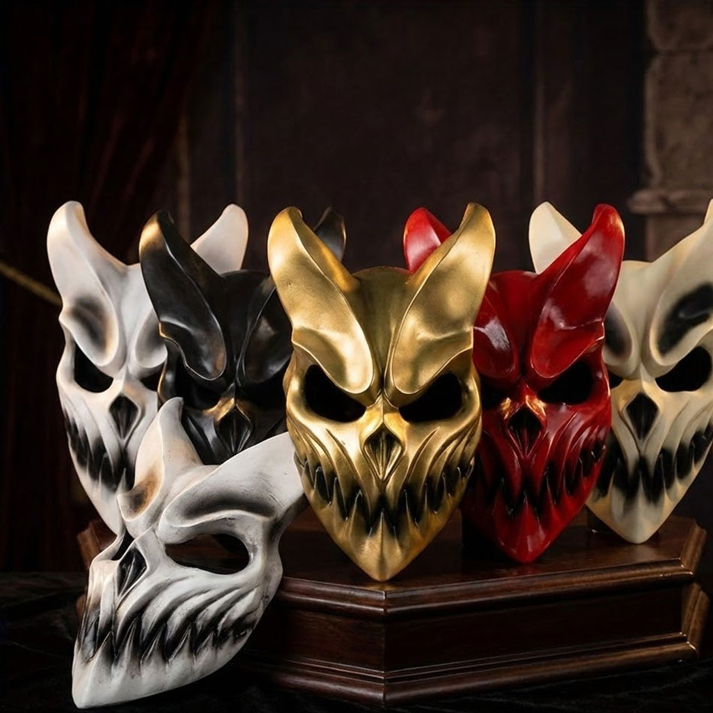 หน้ากากพีวีซีแบบมีปากขยับได้ ส - Cosplay Prop Foam บทวิจารณ์และราคา