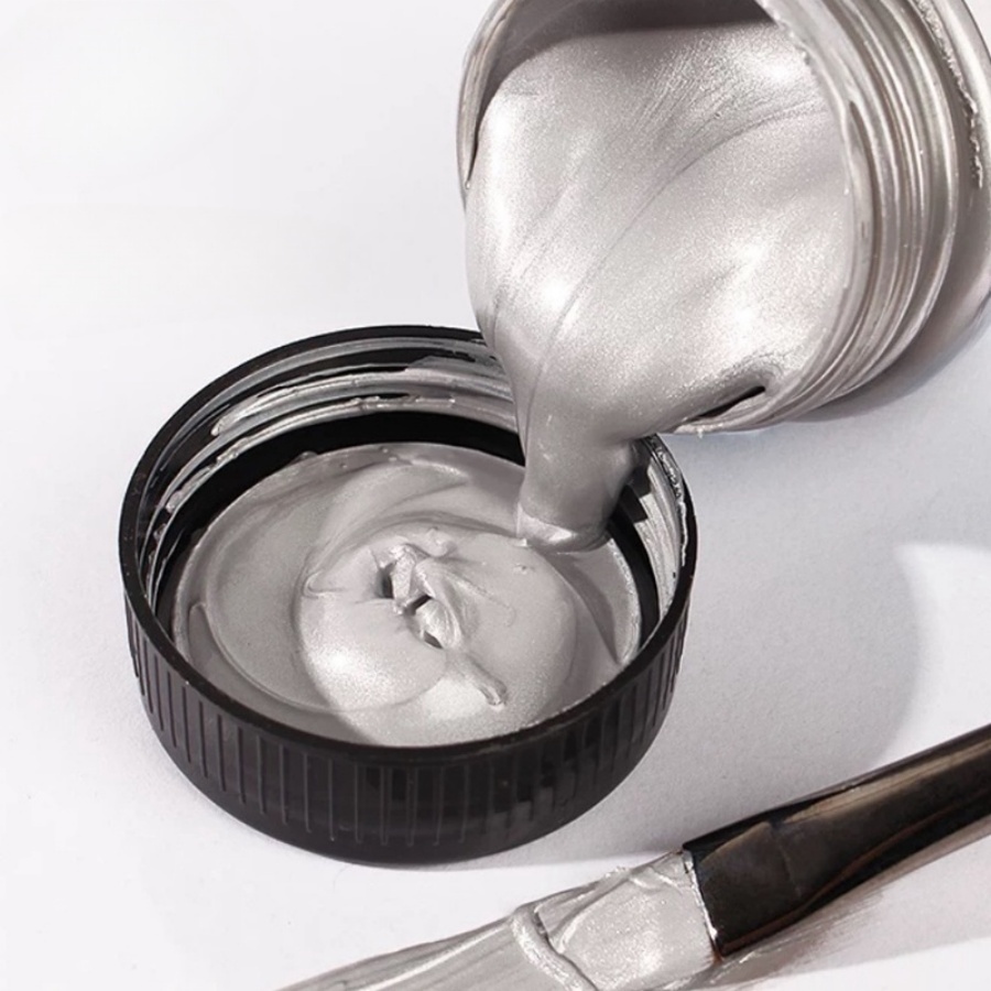 สีอะคริลิคสีเงิน 50/100/300 มล - Metallic Spray Paint บทวิจารณ์และราคา