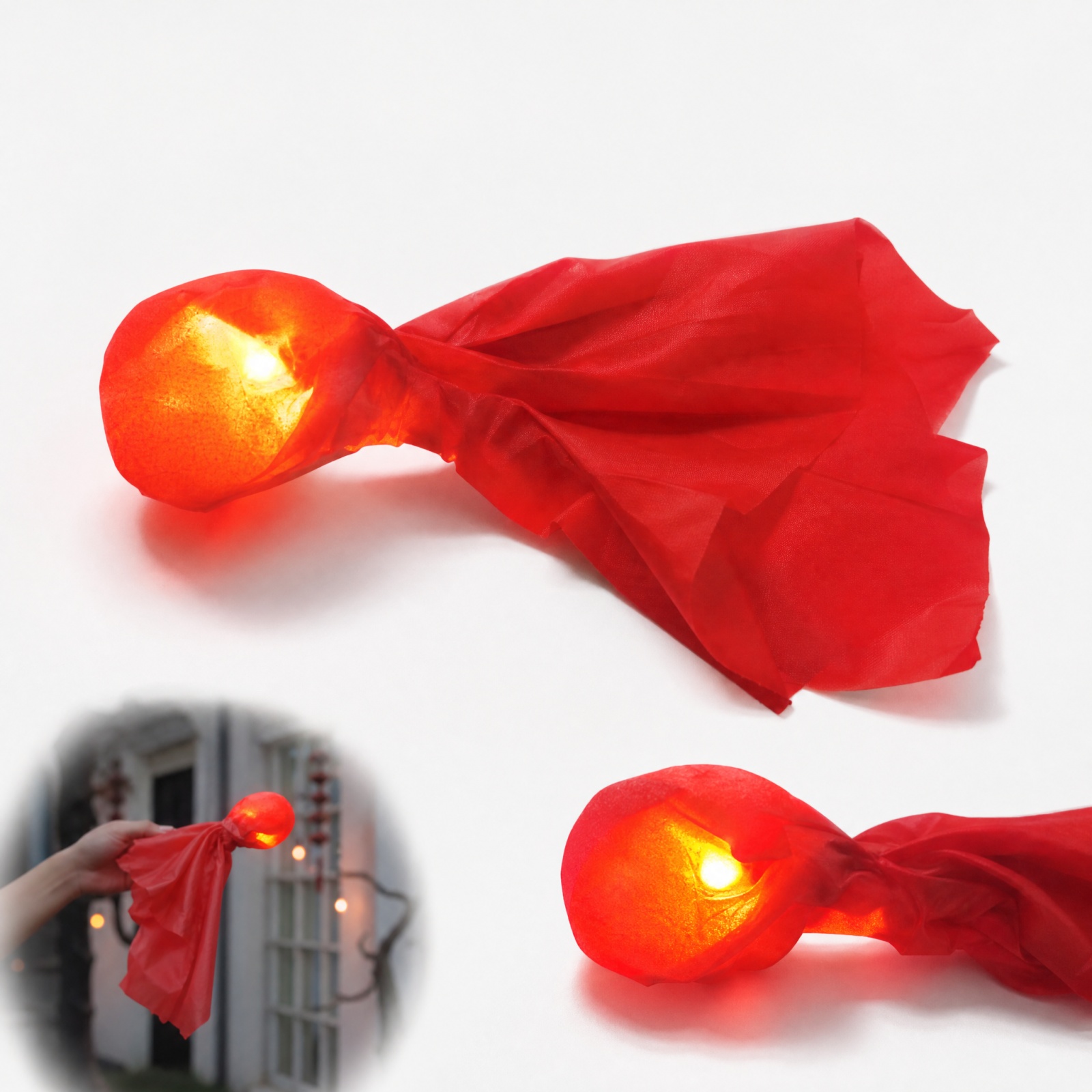ของตกแต่งปาร์ตี้ฮาโลวีนแบบแขวน - Cosplay Fireball Prop บทวิจารณ์และราคา