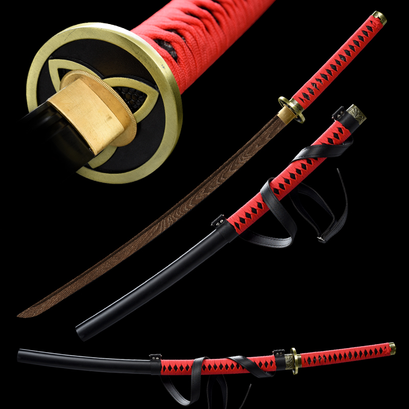 ไม้ Katana พร้อมสายรัดดาบนินจา - Cosplay Material For Prop บทวิจารณ์และราคา
