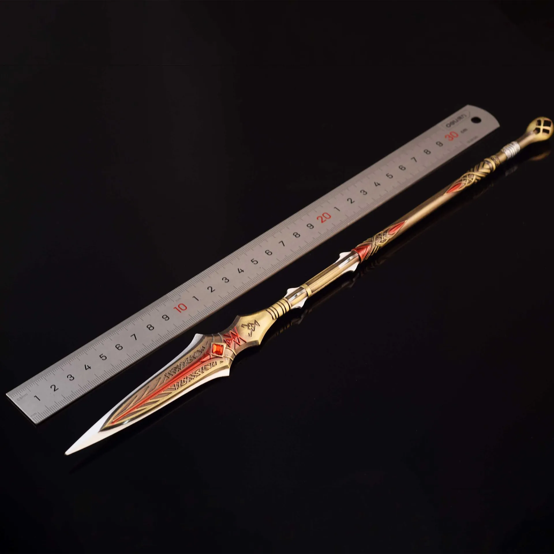 35 ซม.Depnier Spear Kratos Spe - Cosplay Prop Dagger บทวิจารณ์และราคา