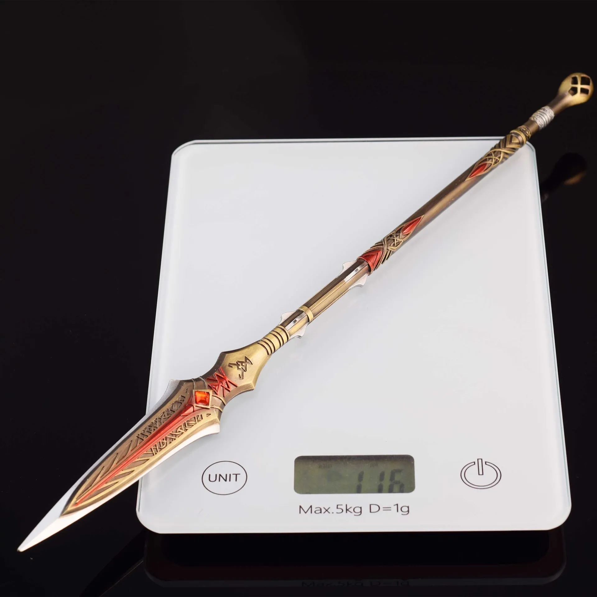 35 ซม.Depnier Spear Kratos Spe - Cosplay Prop Dagger บทวิจารณ์และราคา