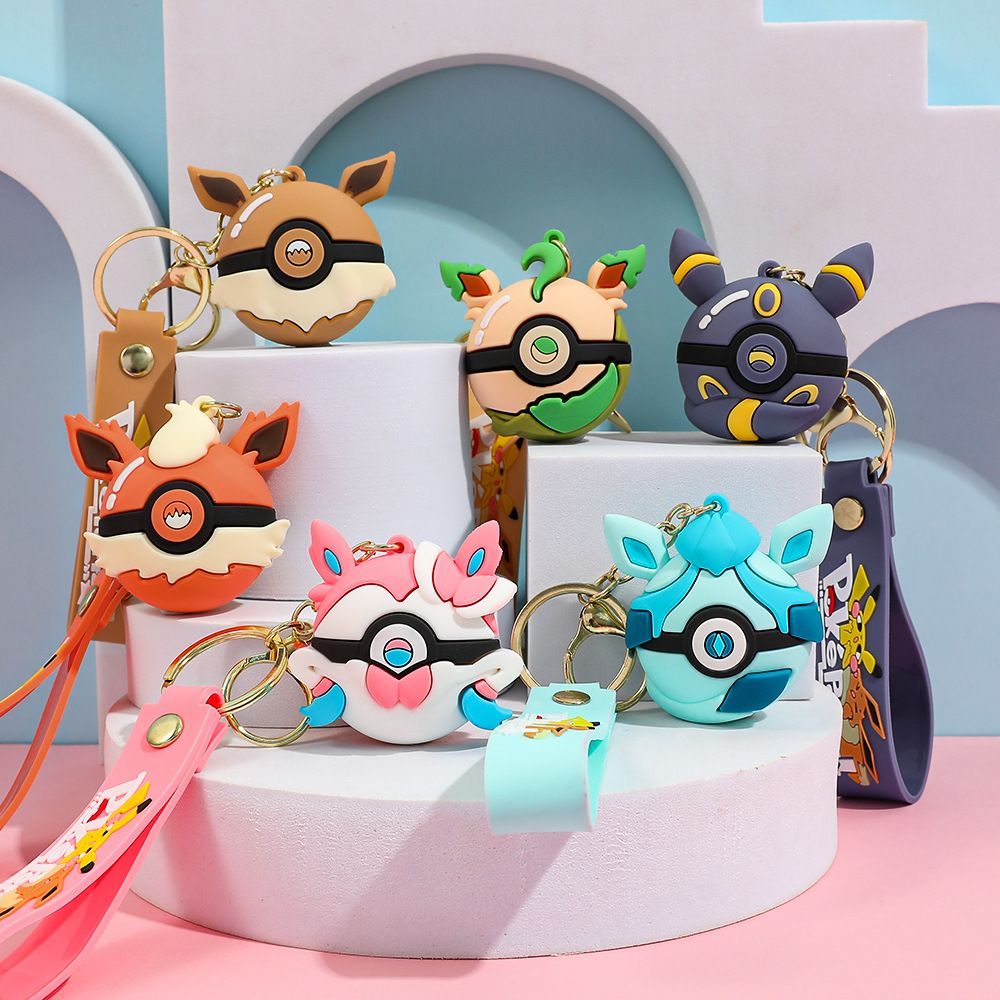 พวงกุญแจฟิกเกอร์โปเกมอน อีวุย  - Pokeball Cosplay Prop บทวิจารณ์และราคา