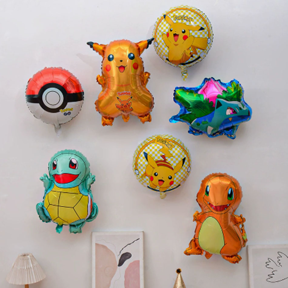 ชุดลูกโป่งการ์ตูนปิกาจู 6 ชิ้น - Pokeball Cosplay Prop บทวิจารณ์และราคา